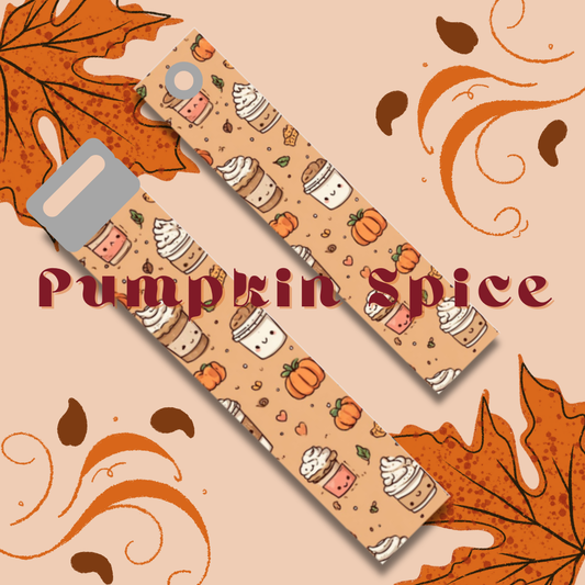 Pumpkin Spice Wristlet